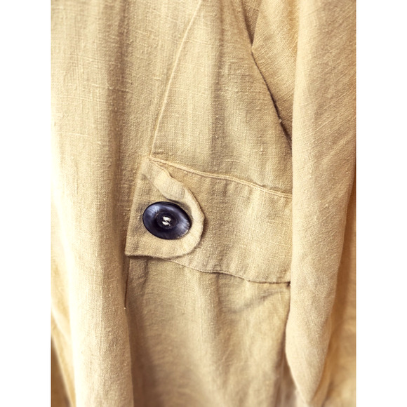 Stunning KRISTA LARSON One Size Yellow Art to Wear Jacket #0045 - Picture 11 of 12